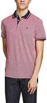 JACK & JONES Mens Classic Polo Shirt - Rio Red - L