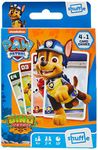 Shuffle Paw Patrol Card Games For Kids - 4 in 1 Snap, Pairs, Happy Families & Action Game, Great Gift For Kids Aged 4+