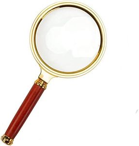 10x Handheld Magnifier, Magnifying Glass High Clarity for Learning Reading Fault Finding