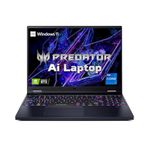Acer Predator Helios 16 Gaming Laptop Intel I7-14700HX Processor, RTX 4070-8GB GDDR6, WQXGA IPS Display, 500 Nits, 240 Hz Refresh Rate, Per Key RGB (Win 11 Home/ 16GB/ 1TB SSD)-PH16-72, 40.64 Cm(16")