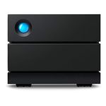 LaCie 2big RAID, 16TB, External Hard Drive Desktop, USB-C, 7.200 RPM, Enterprise Class Drives, for Mac and PC Desktop, 5 year Rescue Services (STHJ16000800)