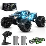 Tecnock 1:16 Scale Fast RC Car for Adults Boys, 4X4 Off Road Remote Control Truck, High Speed 40KM/h Electric Monster Toy,Green…