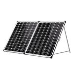 DangLeKJ 200W Portable Solar Panel Battery Charger, Monocrystalline Waterproof Foldable New energy solar power with Stand for RV, Camping, Travel Trailer, Power Bank, Emergency Power