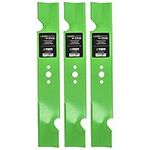 8TEN LawnRAZOR Mower Blade for Exmark Toro Ariens Gravely 48 inch Deck 04919100 103-2527 103-6583 (High Lift) 3 Pack