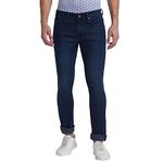 Raymond Men's Slim Jeans (RCYL00457-B8_Dark Blue