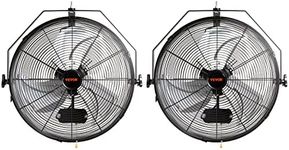 VEVOR 18 Inch Wall Mount Fan, 3-spe