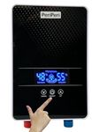 PeriPeri 7000W Instant Tankless Electric Water Heater with Temperature Controls, Touch Panel with Display, Inverter Power-Saving Technology 7kW Endless Hot Water for Bathroom Kitchen (1 Year Warranty)