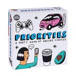 Clarendon Games Priorities: The Hilarious New Party Game of Absurd Choices That Gets Everyone Laughing – Party Games for Adults and Teenagers- Card Games.