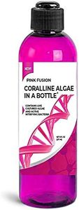 Coralline Algae in a Bottle + Nitrifying Bacteria for Saltwater Aquariums, Pink Fusion Strain