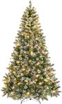 Yaheetech 6ft Pre-lit Christmas Tre
