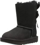 UGG Unisex Kids Bailey Bow II Classic Boot, Black, 7 UK