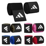 Adidas Unisex's Hand Wraps, Black, 350 cm