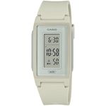 Casio Unisex's Digital Quarz Watch with Plastic Strap LF-10WH-8EF, Black/White, Modern