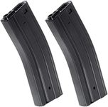 Airsoft Gear Parts Accessories 2pcs 500rd Hi-Cap Mag Magazine for G&P ICS Classic Army Tokyo Marui M4 M16 Series AEG Black