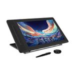 HUION Kamvas Pro 13 (2.5K) Graphic Tablet with Screen 145% sRGB 2560 x 1600 QHD+ Pen Display Anti-Glare Glass and Full Laminated Screen Drawing Tablet with 7 Short Keys and Battery-free Digital Pen