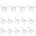 Flange Insert 14pcs 13/15/17/18/19/20/21mm*2 Compatible with Momcozy S12 Pro/S9 Pro/S10/S12/Spectra/Medela/Bellababy/Lansinoh/TSRETE/Willow 24mm Breast Pump,Reduce 24mm Tunnel Down to Correct Size