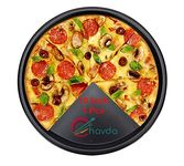 Chavda Non-Stick Pizza Pan Bakeware Round Pizza Pan Oven Safe (24 cms 10 Inch)