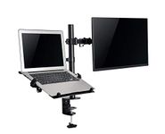 Bramley Power Dual And Single Monitor Mounts (Dual Monitor+Laptop BP-SM212LP)