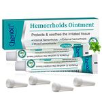 Hemorrhoid Cream, Haemorrhoids Treatment - Cream Maximum Strength Relief,Natural for Healing,for Hemorrhoids Fissures Bleeding,Natural Fast Pain Relief Cream 20g*2 (Assistant tub 4Pcs)