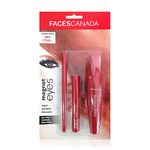 FACES CANADA Magneteyes Range Trio Pack - Black, 13.35 g | Kajal + Eyeliner + Mascara | Lightweight | Long Lasting | Smooth Texture | Precise Application | Intense Color Payoff | Paraben Free