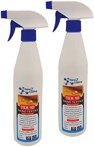 Nano Tex10 Textile and Fabric Hydrophobic Spray - Stain Guard Water and Snow Repellent, Oil and Stain Protector for Shoes, Sofas, Carpets, Clothes and More (33.80 fl.oz)