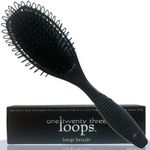 Remy Soft One Twenty Three Loops Loop Brush Safe For Hair Extensions, Weaves And Wigs