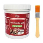 BVSC Water Based Metal Rust Remover paint with Brush, quick-dry Anti-Rust Protection Metallic Paint Rust Remover for Car Railings Fleet Other Home Universal Rust Converter Gel -100ML