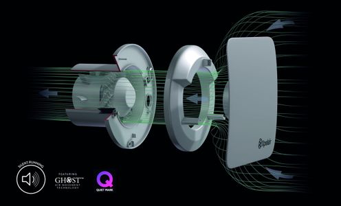 Xpelair 4-Inch Extractor Fan – Quiet Bathroom Ventilation