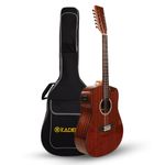Kadence 12 strings Slowhand Premium Mahogany wood Semi Acoustic Guitar KSH03-12EQ