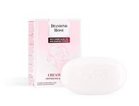 Biofresh Diamond Rose Cream Soap with Rose Alba Oil and Diamond Powder Refreshing and Softening 100g