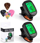 Clip On Guitar Tuner 2 Pack for All