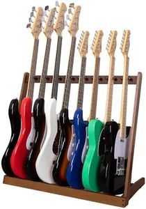 STRICH Guitar Stand for Multiple Guitars, Padded Multi Guitars Display for Home, Studio, SMT-10 (7-Holder)