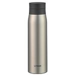 Tiger Thermos MCY-K060_XZ Stainless Steel Water Bottle, Titanium Ore (600 ML)