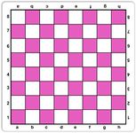 WE Games Mousepad Chessboard, 20 in