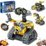 Sillbird STEM Robot Building Toys for Boys Age 8-13, Remote & App-Controlled 3in1 Wall Robot Educational Coding Set for Kids, Creative Gifts for Boys Girls Aged 8 9 10 11 12 13+ (435 Pieces)