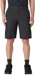 Dickies Men's Big-tall Cooling Temp-iq Active Waist Twill Cargo Shorts, Black, 46 Regular