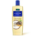 Parachute Advansed Castor & Shea-enriched Coconut Hair Oil| Castor Hair Oil| Power of Superfoods| Hair Growth| 300 ML