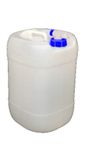 H32 New 25 Litre Plastic Water Container Food Grade with Airflow Tap & Standard Blue Cap