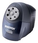 Bostitch Office QuietSharp 6 Electric Pencil Sharpener, Heavy Duty Classroom Sharpener, Size Selector with 6 Different Sizes, Perfect for Classroom and Homeschool Use, Black