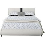 Camden Isle Carlton Platform Bed, Queen, White