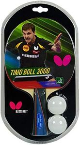 Butterfly Timo Boll Shakehand Ping Pong Paddle - Good Speed and Spin with Superb Control - Japan Series - Recommended for Beginning Level Players - International Table Tennis Federation Approved