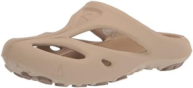 KEEN Zuecos ligeros y cómodos Shanti para mujer, Plaza Taupe/Timberwolf, 35 EU