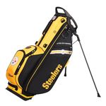 Wilson NFL Golf Bag - Stand, Pittsburgh Steelers