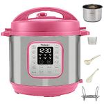 Wellspire 6 Litres Instant Pot - #304 Stainless Steel - Pressure Cook, Sauté, Steam, Delay Start and more - Customized Indian Recipes Included