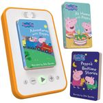 voxblock Kids Audio Book Player | No App or Wifi Needed | Portable & Screen-Free | Peppa Pig Starter Pack Includes 3 Peppa Pig Books