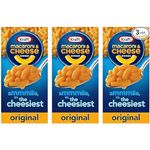 Kraft Mac & Cheese 3-Pack, 206 Gram Each, Original Gourmet Cheese Dinner, Instant Meal, American Food, Mac and Cheese, Comfort Food - The All American Meal! Brought To You By SMART BUNDLES