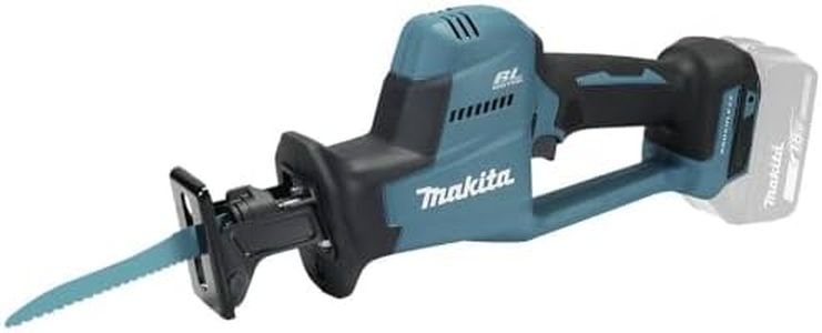 Makita DJR189Z Cordless Reciprocating Saw 18 V (without Battery, without Charger), Petrol Black