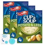 Potato & Leek Batchelors Cup a Soup - (4 Sachets) 107g x3