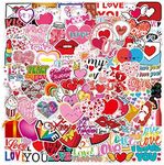 100Pcs Love Stickers Laptop Car Scr