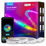 Govee 65.6ft RGBIC LED Strip Lights for Bedroom, Halloween, Smart LED Strip Lights Alexa Compatible, DIY Multiple Colors on One Line, Color Changing LED Lights Music Sync, 2 Rolls of 32.8ft